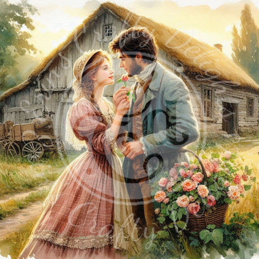 11 Farm Couple in Love