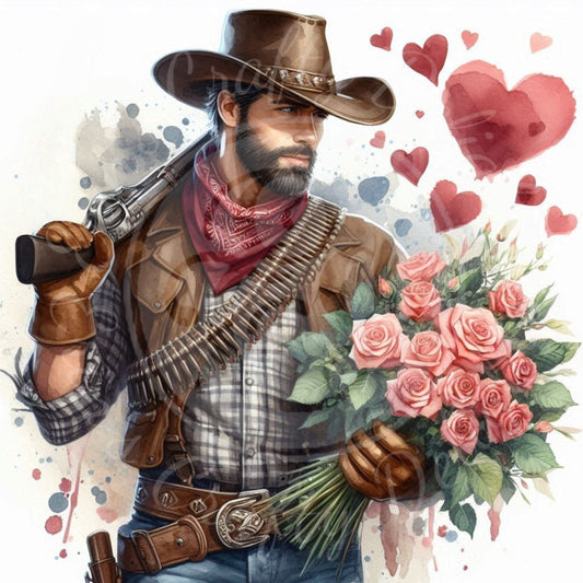 12 Valentine Cowboy