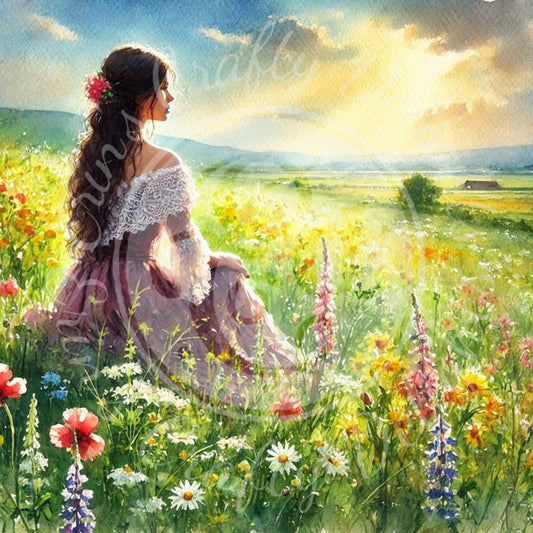 15 Spring Prairie Girl