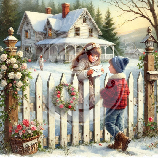 1 Couple of Kids in Love and Love Letters