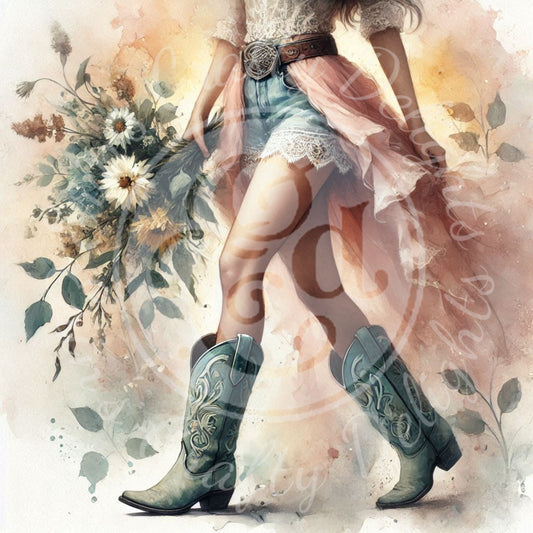 1 Spring Cowgirl Legs