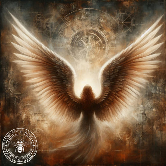 1 MS Grunged Angel Mix Size Downloadable Printable Set