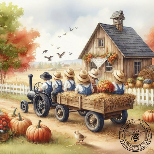 1 MS Hayride Mix Size Downloadable Printable Set