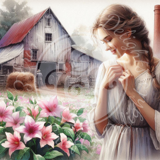 1 Valentine's Day Woman in Love