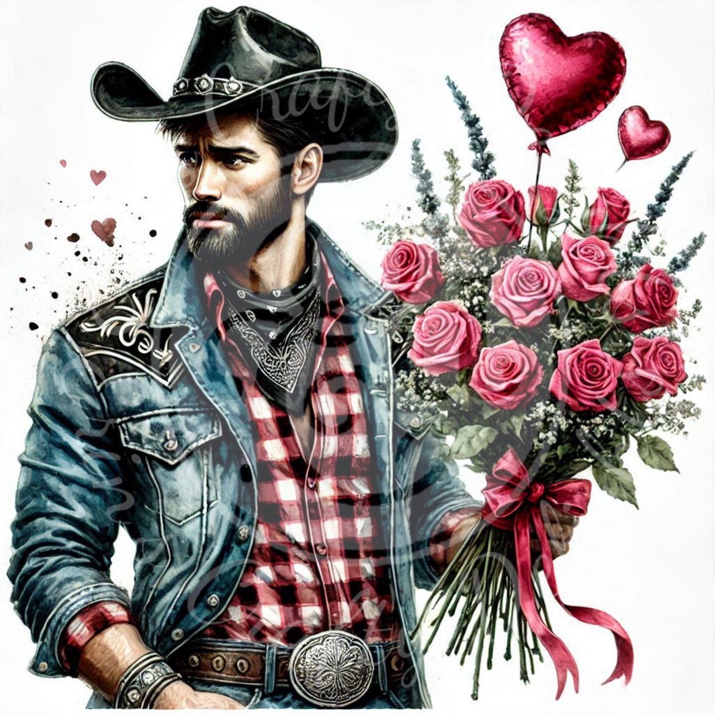 3 Valentine Cowboy