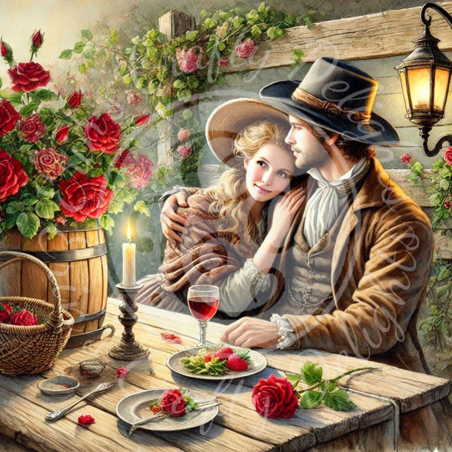 3 Farm Couple in Love