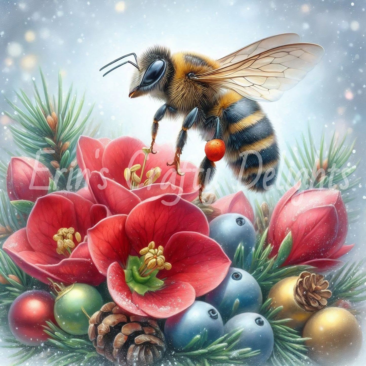 4 Christmas Bee
