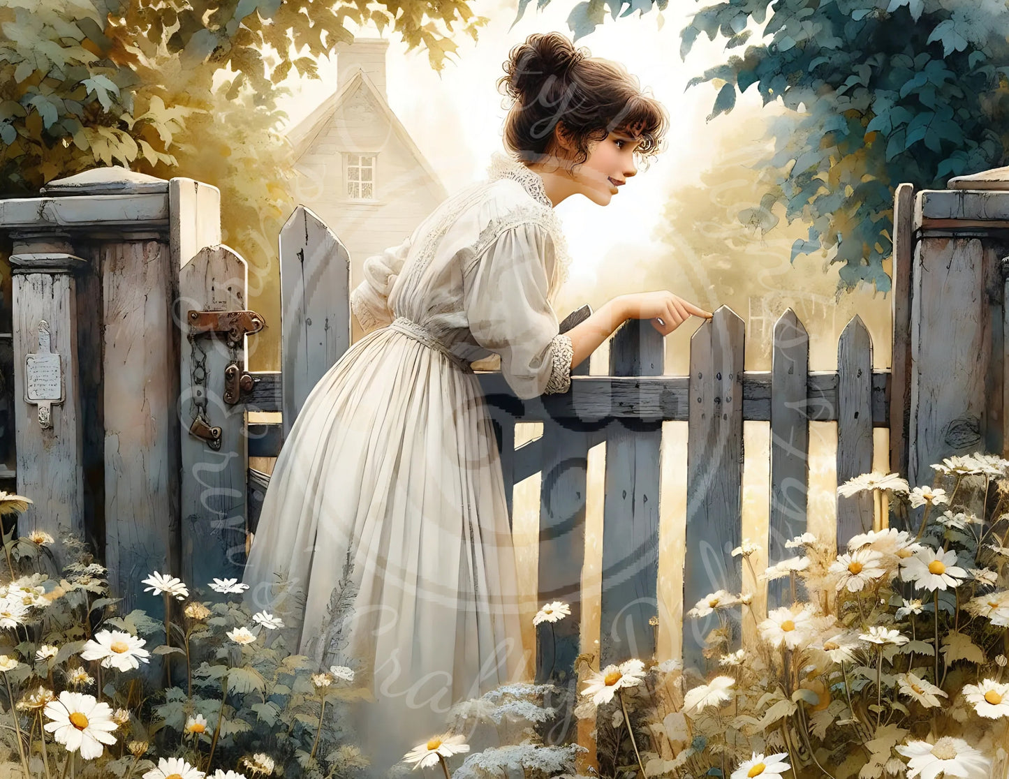 4H By the Garden Gate 8x10" Printable