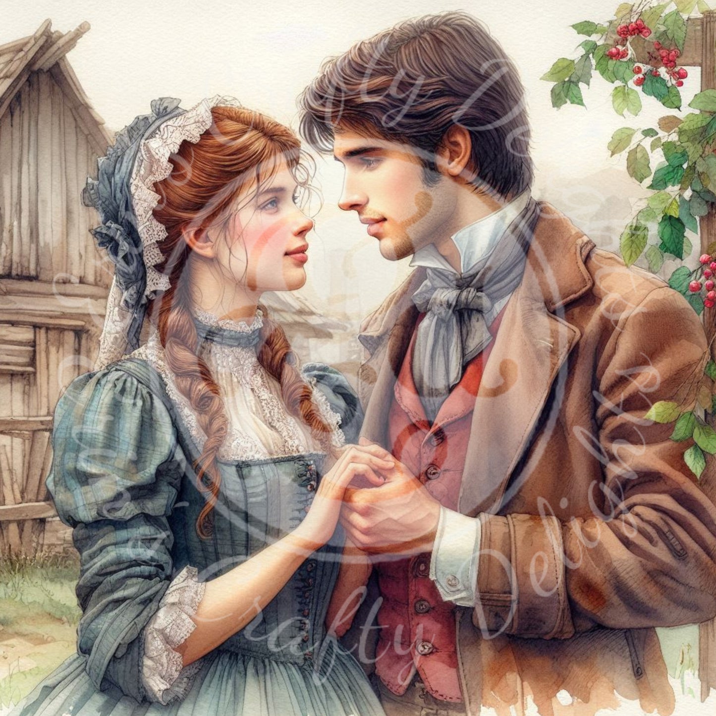 5 Farm Couple in Love