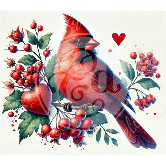 5 Valentine Cardinals