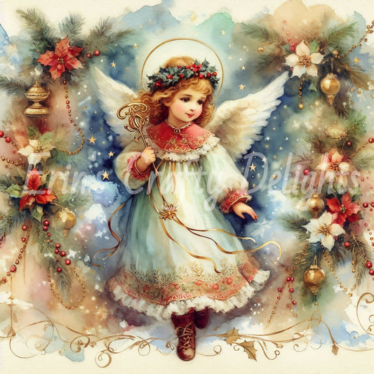 16 Victorian Angel Child
