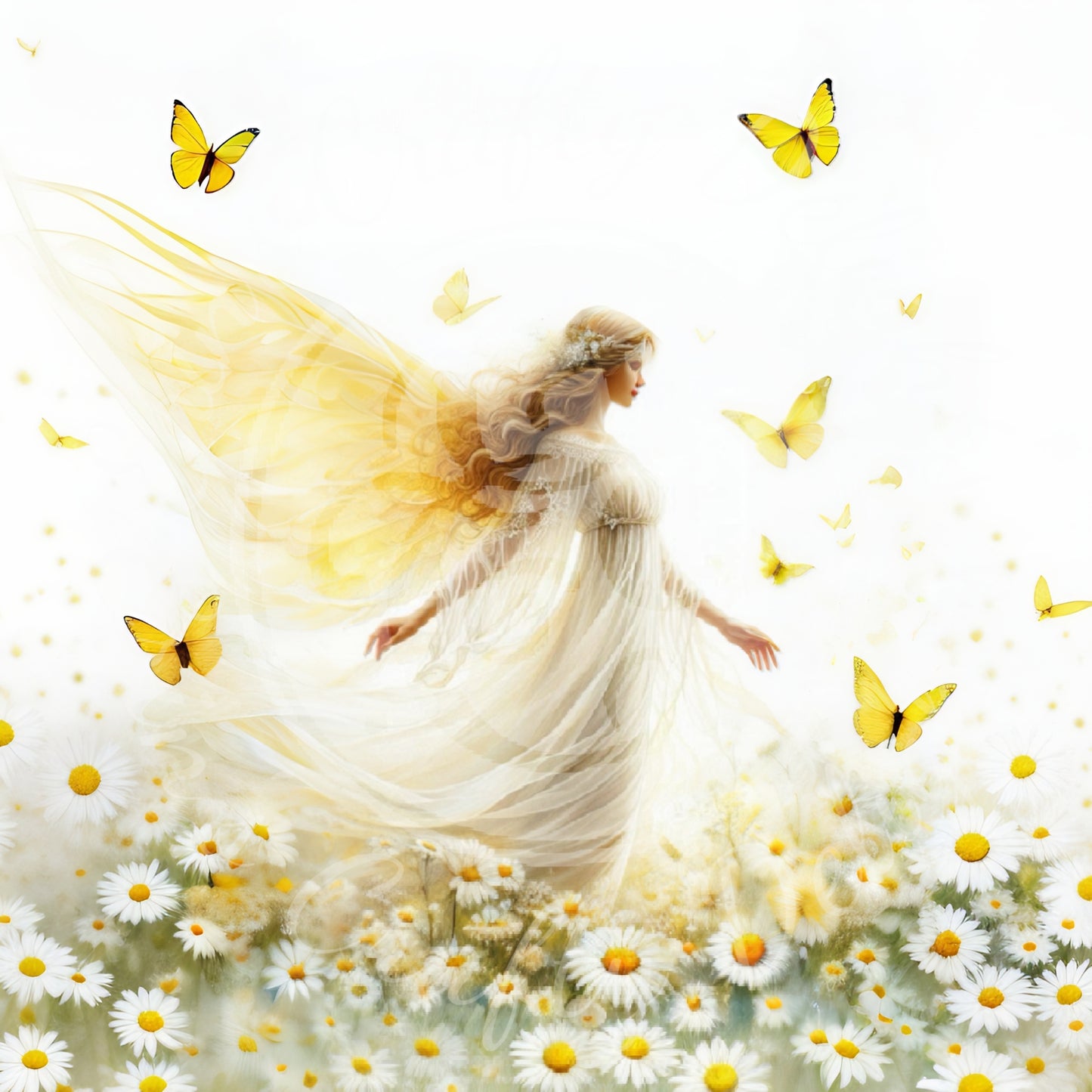 6 VMS Daisy Angel Mix Size Printable Set