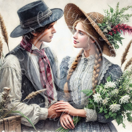 6 Farm Couple in Love