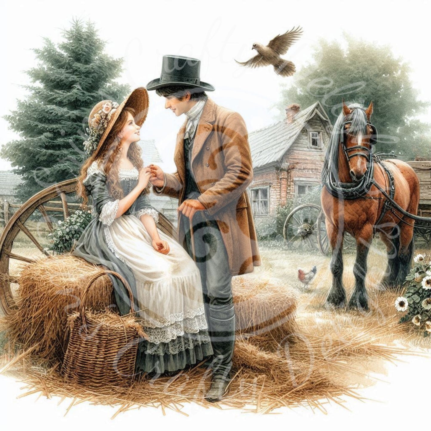 7 Farm Couple in Love