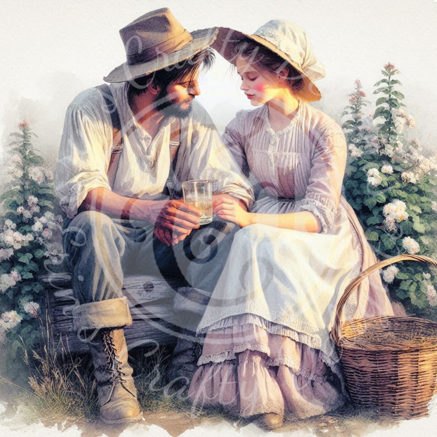 8 Farm Couple in Love