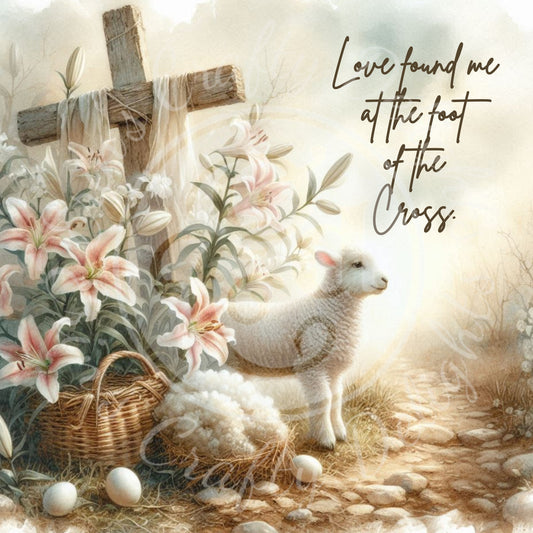 Love found me at the foot of the Cross