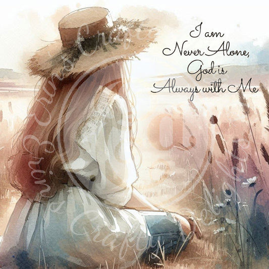 I am Never Alone, God Is Always With Me