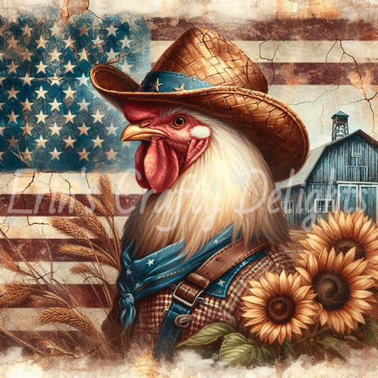 American Farmer Rooster 3