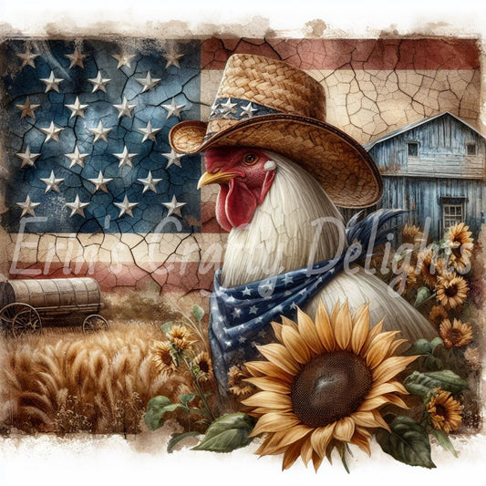 American Farmer Rooster 4