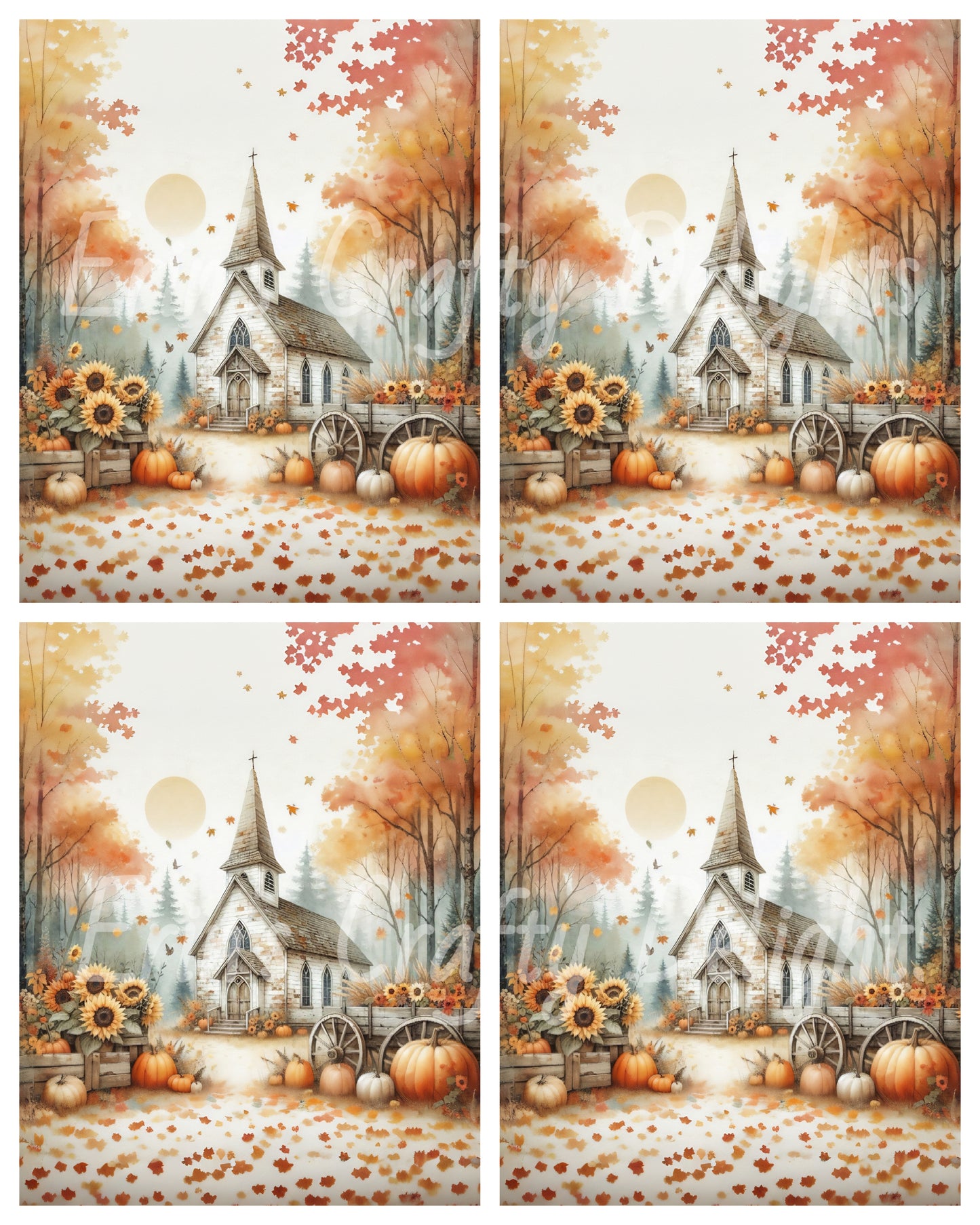 Autumn Church 8