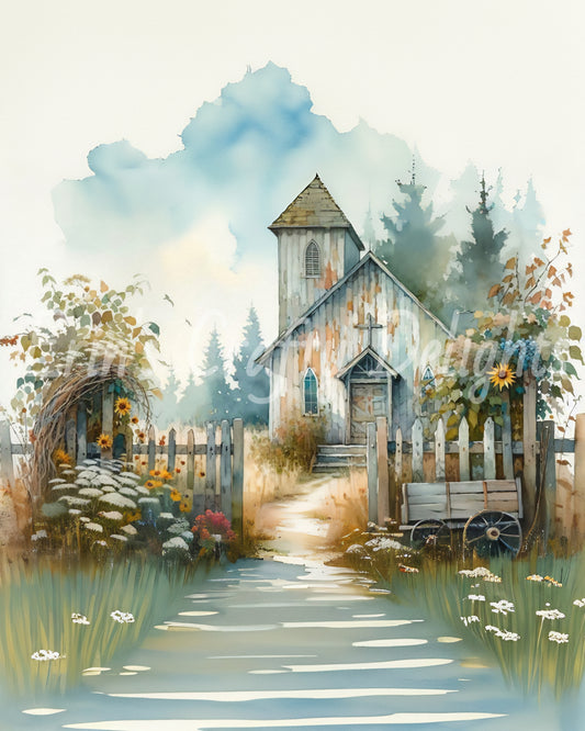 Abandoned Summer Church 9