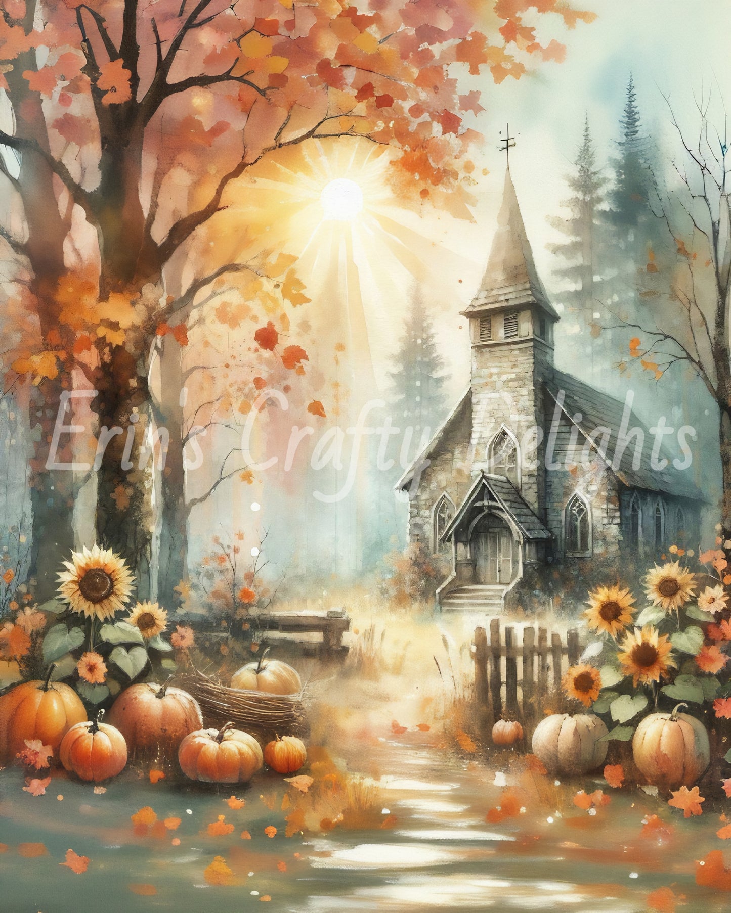 Autumn Church 3