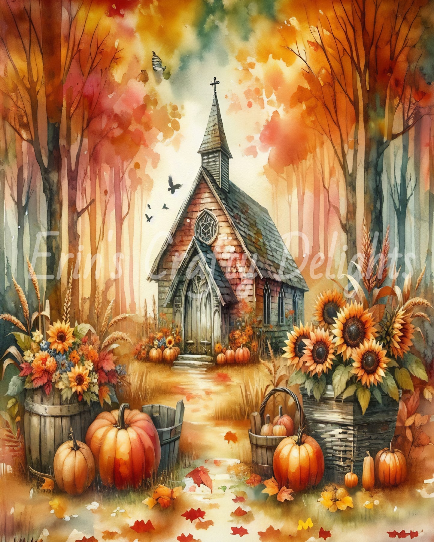 Autumn Church 5