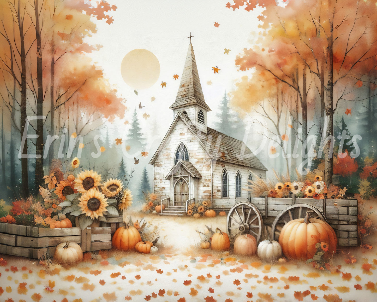 Autumn Church 8