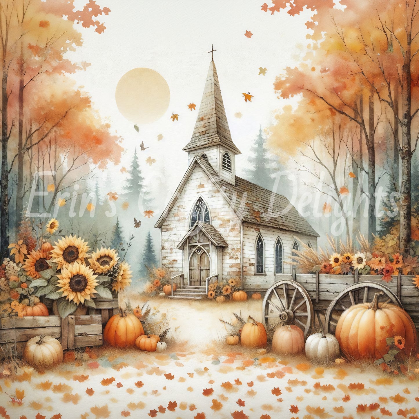 Autumn Church 8