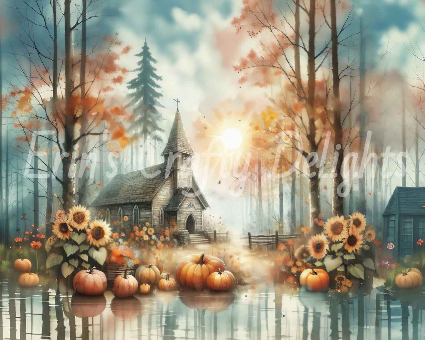 Autumn Church 9