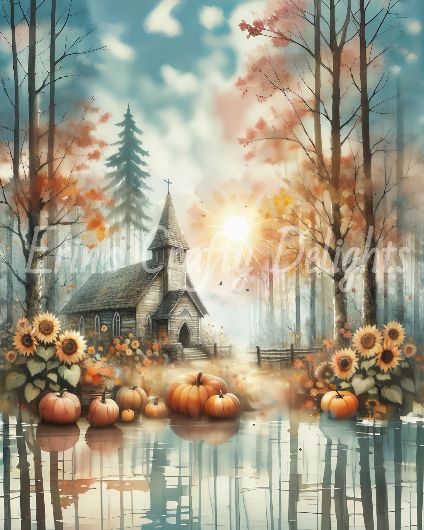 Autumn Church 9