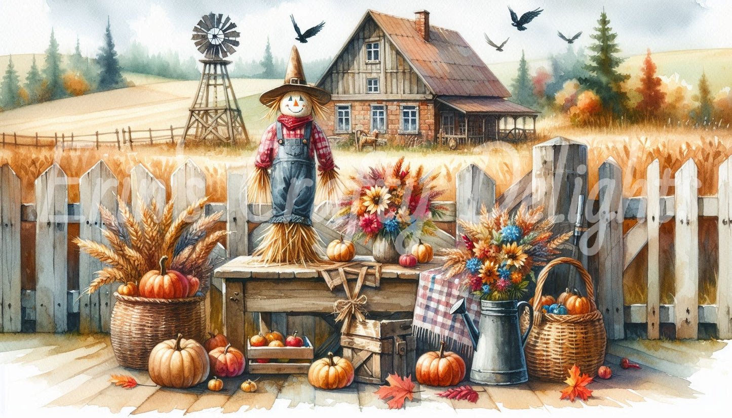 Autumn Decorative Scene 2
