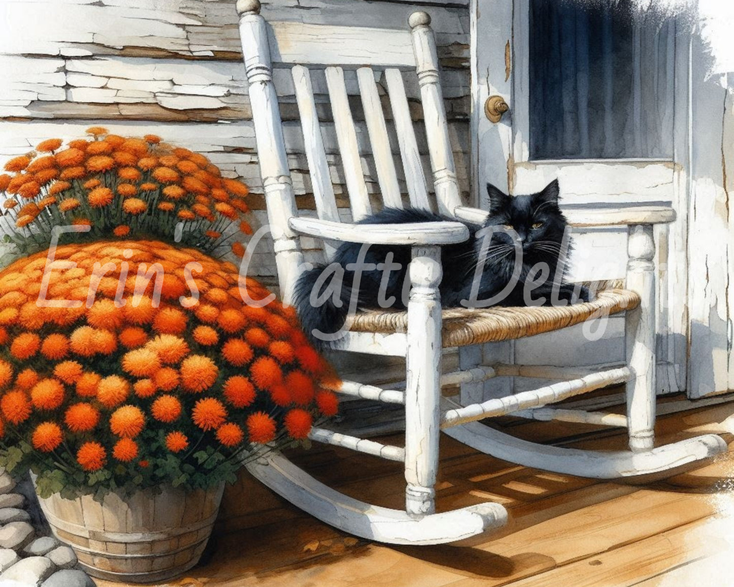 Autumn Farmhouse Front Door 3