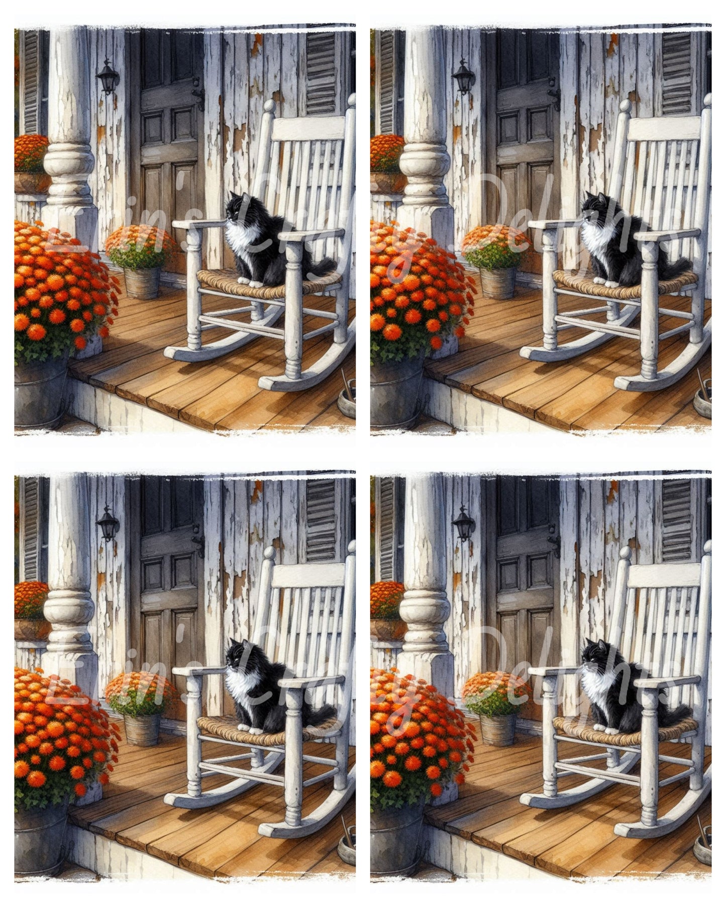 Autumn Farmhouse Front Door 4