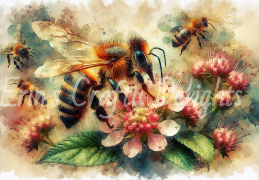 Bee and Flower 2