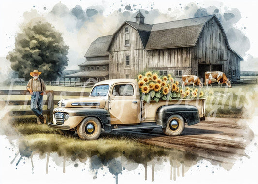 Old Farm Truck