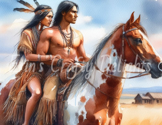 Indian and Woman 2