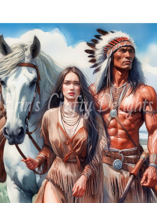 Indian and Woman 3