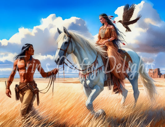 Indian and Woman 5