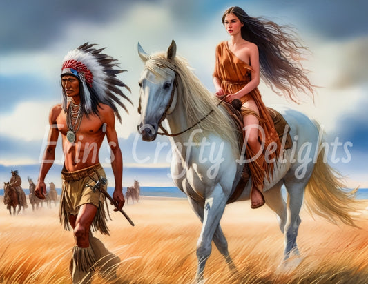 Indian and Woman 5