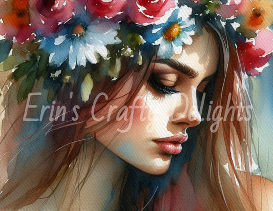 Late Spring Woman Portrait 3