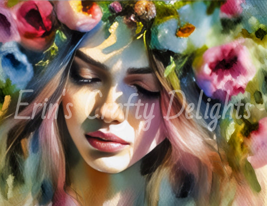 Late Spring Young Lady Portrait 4