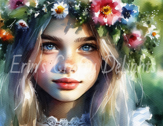 Late Spring Girl Portrait 3