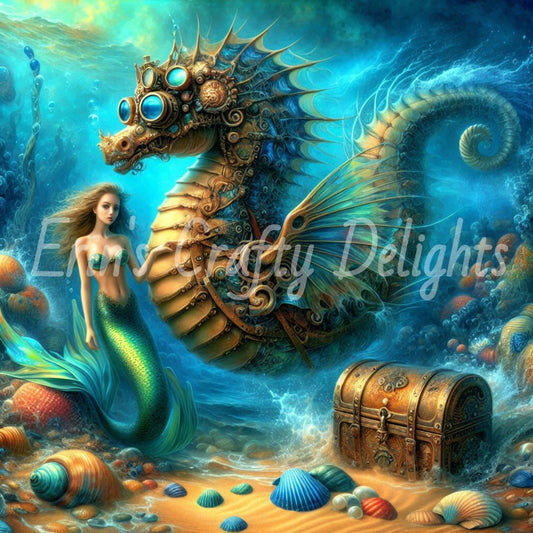 Mermaid & Seahorse Treasure 11