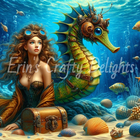 Mermaid & Seahorse Treasure 12