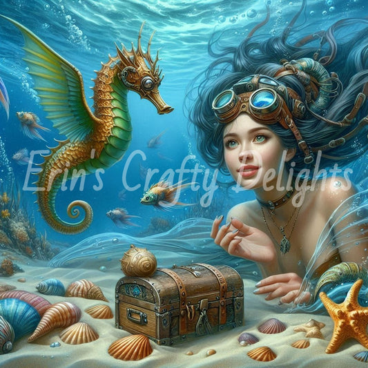 Mermaid & Seahorse Treasure 13