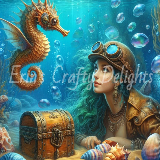 Mermaid & Seahorse Treasure 14
