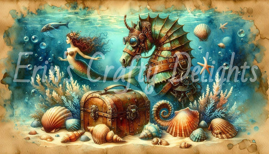 Mermaid & Seahorse Treasure 2