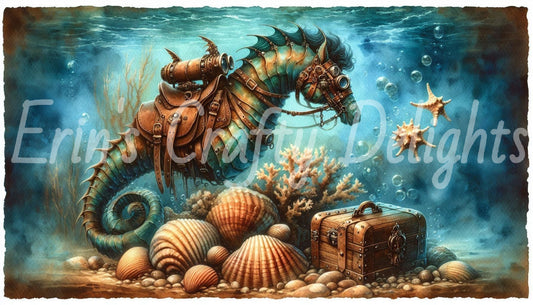 Mermaid & Seahorse Treasure 5