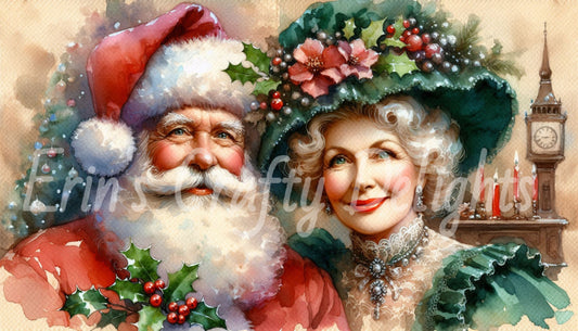 Santa and Mrs Claus 2